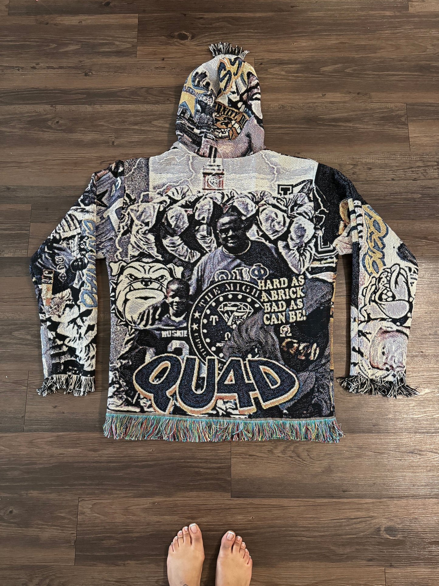 Tassled Tapestry Hoodie